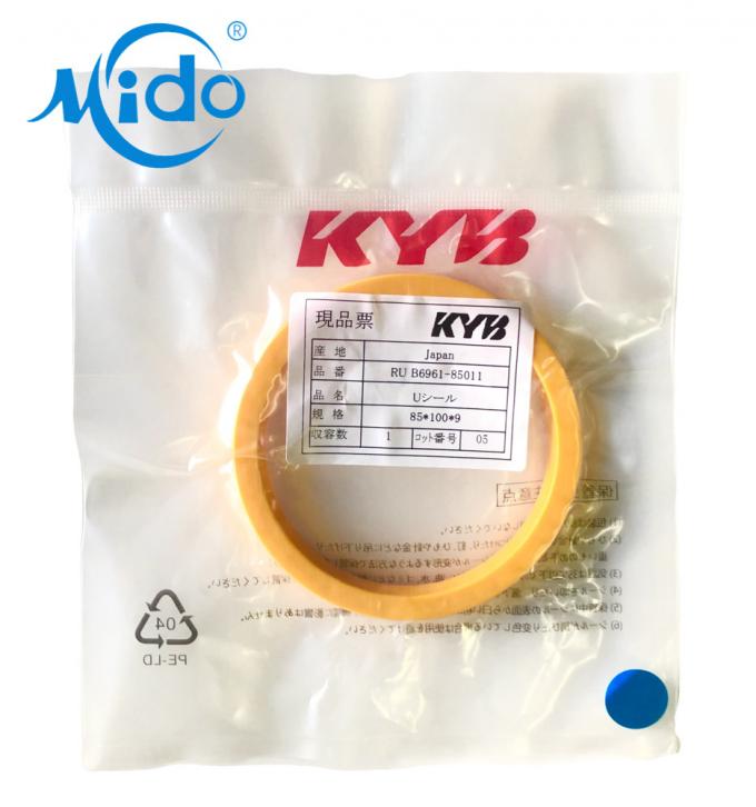 Peças genuínas de KAYABA SKF KYB, 85*100*9 milímetro Rod Seals Oil Resistance hidráulico 0