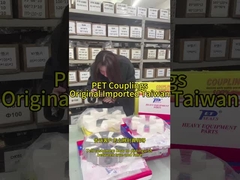 Introdução de acoplamentos em PET originais importados de Taiwan
