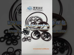 K7V180 Kit Principal de Selo de Bomba Hidráulica FKM (VIiton) Resistência à Alta Temperatura Kit de Selo de Escavação