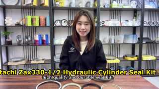 Vazamentos do reparo do jogo do selo do cilindro hidráulico da máquina escavadora Zax330-1/2 de Hitachi