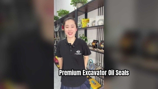 Vedações de óleo premium para modelos de escavadeiras