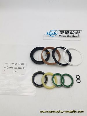 Kit completo de reparo de vedação de cilindro NOK 707-98-14780 para manutenção fácil e eficiente