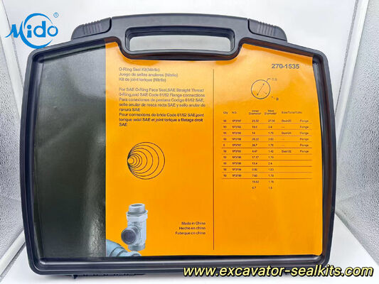 Kit de anel de borracha 270-1535 para equipamento CAT