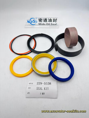 229-5538 Kit de vedação de cilindro hidráulico | Substituição OEM para Escavadeiras
