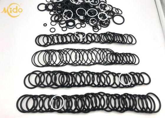 Material de borracha natural padrão do jogo NBR do selo da válvula de controle do tamanho SK350-6E