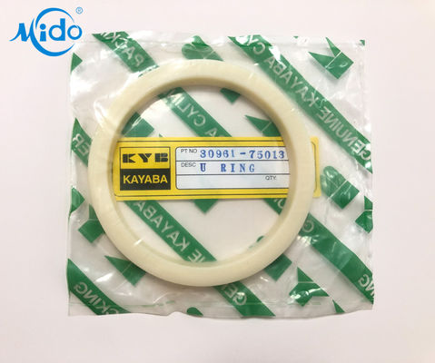 Branco de Rod Seal Oil Resistance TPU do cilindro 60*75*9 hidráulico