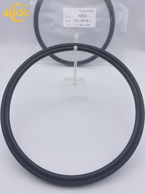 SPGO 215-194-8.1 Selo de pistão de cilindro hidráulico de fibra de carbono PTFE resistente ao desgaste
