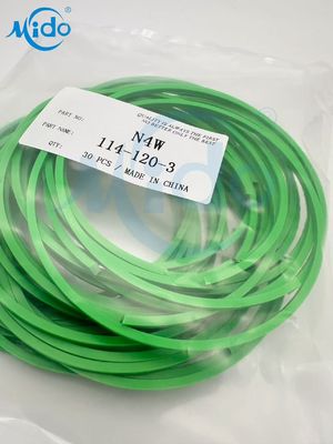 Peças sobressalentes de vedação 114-120-3 N4w Anel de apoio para cilindro hidráulico de escavadeira