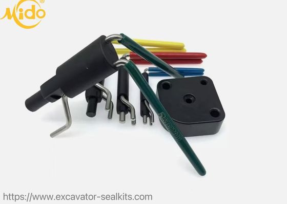 Ferramentas de vedação de borracha metálica Kit de instalação de vedação hidráulica profissional Kit de reparação de vedação de barra durável