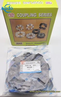 Acoplamento de borracha Centaflex de tamanho padrão preto para escavadeira