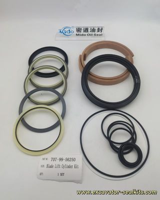Kit de vedação de substituição OEM premium para kit de vedação de cilindro hidráulico de elevação de lâmina 707-99-56250