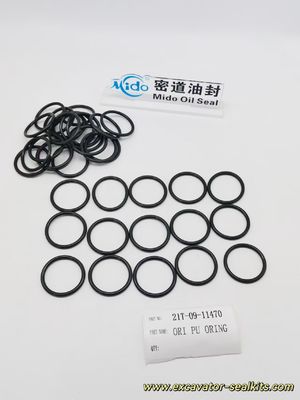 Anel de vedação PU Premium Komatsu 21T-09-11470 | Supera os anéis de borracha padrão