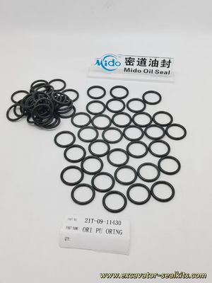 Anel de vedação de borracha Komatsu: 21T-09-11430 PU confiável | Vedações de borracha | Em estoque - pedidos personalizados