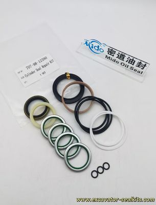 Kit de reparo de vedação de cilindro hidráulico com especificação de fábrica genuína 707-98-12390 para vida útil e confiabilidade ideais