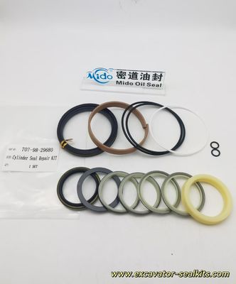 KIT completo de reparo da vedação do cilindro 707-98-29680 | Durável | Solução de vedação confiável