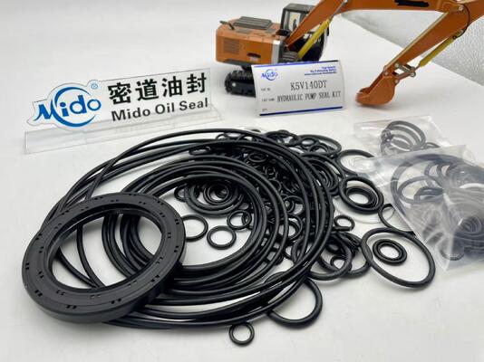 Kit de vedação de cilindro e bomba hidráulica K5V140DT - Kits completos de reparo de escavadeira para ajuste de precisão sem vazamentos