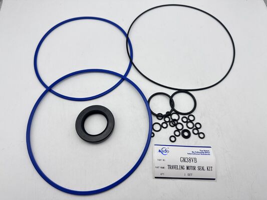 Kit de vedação do motor de viagem GM38VB | Kit de vedação de reparo de motor hidráulico para escavadeira