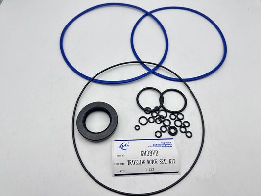 Kit de vedação do motor de viagem GM38VB | Kit de vedação de reparo de motor hidráulico para escavadeira