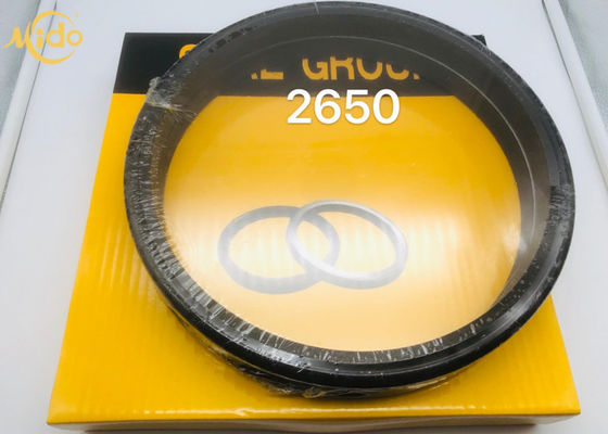 Máquina escavadora Floating Seal Group 2650 selos de borracha do cilindro hidráulico de 293*265*19 NBR