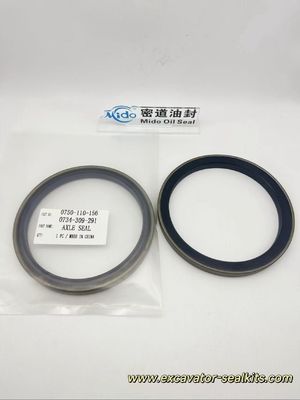 1180-00536 para a vedação do eixo de um escavadeiro resistente ao desgaste