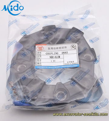 Preço direto da fábrica. 28AS. Taiwan YCC acoplamento de borracha de alta performance para escavadeira.
