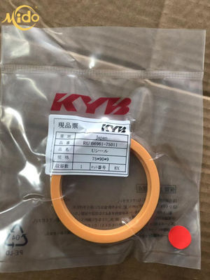 Selo original de Hydraulic Cylinder Wiper da máquina escavadora de Rod Seal 75*90*9 milímetro do pistão de KYB