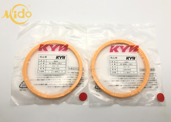 KYB Peças originais Selo de reparação 120-135-9 Selo de vara de cilindro hidráulico Resistência ao óleo