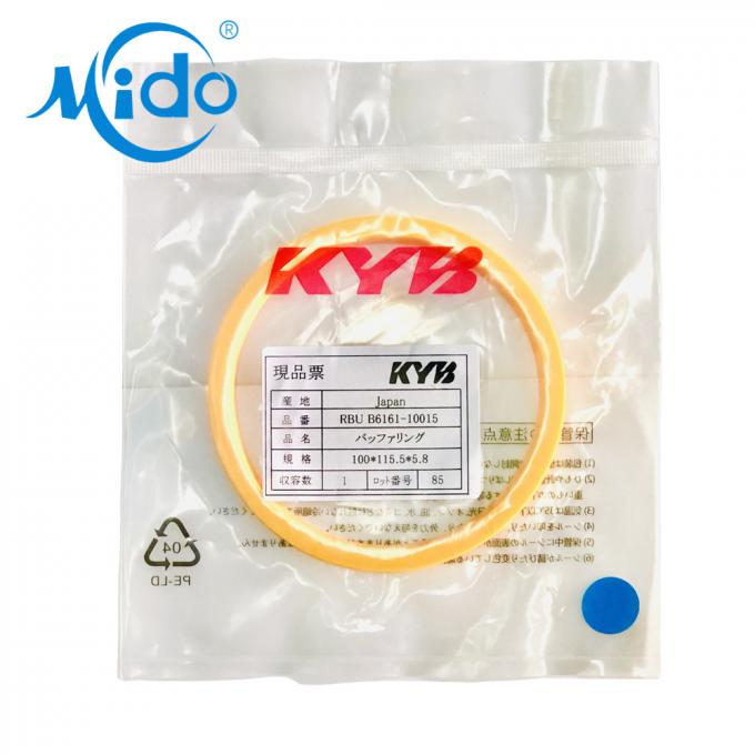 Amortecedor hidráulico genuíno das peças sobresselentes HBY de KYB para o cilindro hidráulico 100*115.5*5.8 milímetro 0